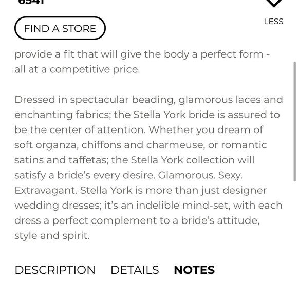 Stella York Sheer Lace and Tulle Wedding Dress - Picture 14 of 15